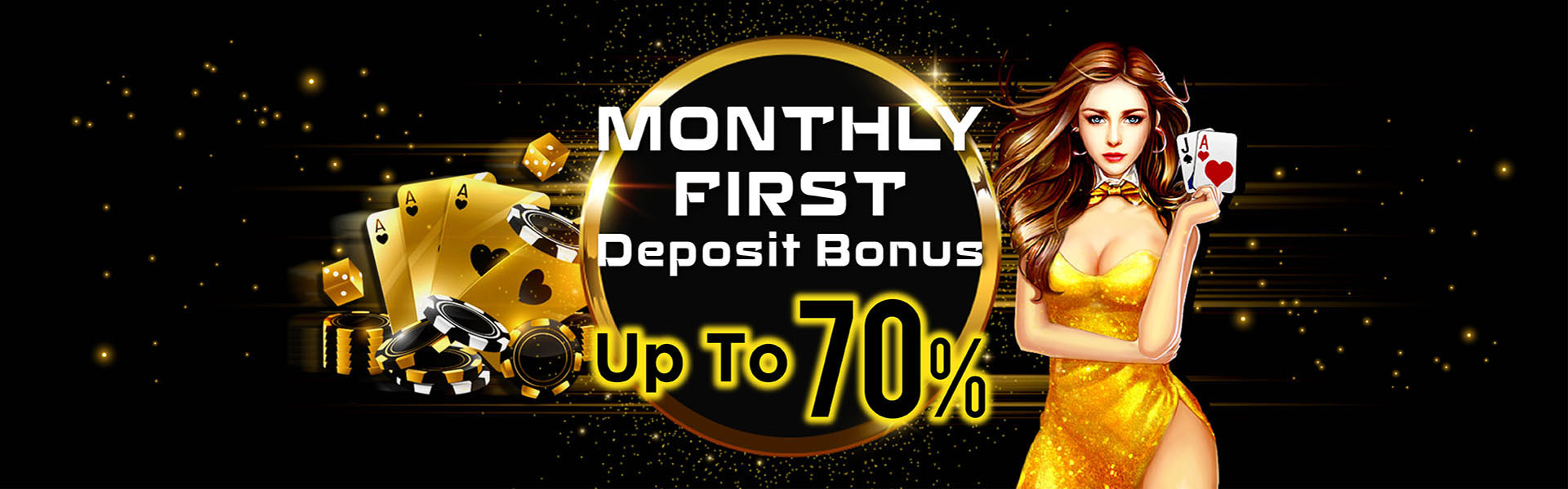 Monthly First Deposit Bonus