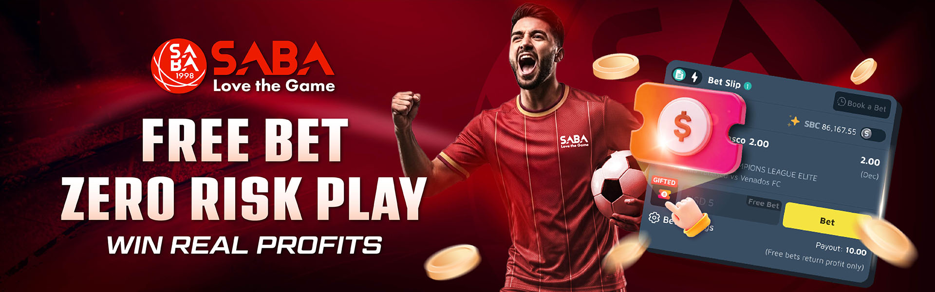 SABA FREE BET