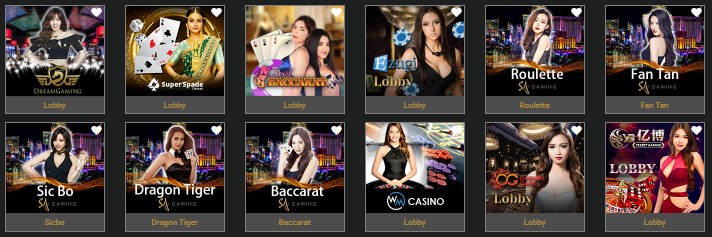 1BET2U Live Dealer Games | Trusted Online Casino Singapore | 1BET2U Singapore